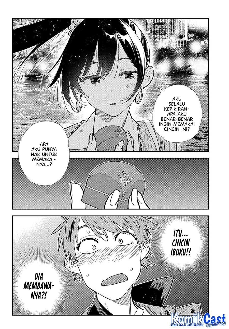 Kanojo, Okarishimasu Chapter 380 Gambar 6