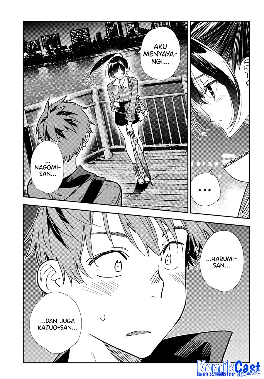 Kanojo, Okarishimasu Chapter 380 Gambar 7