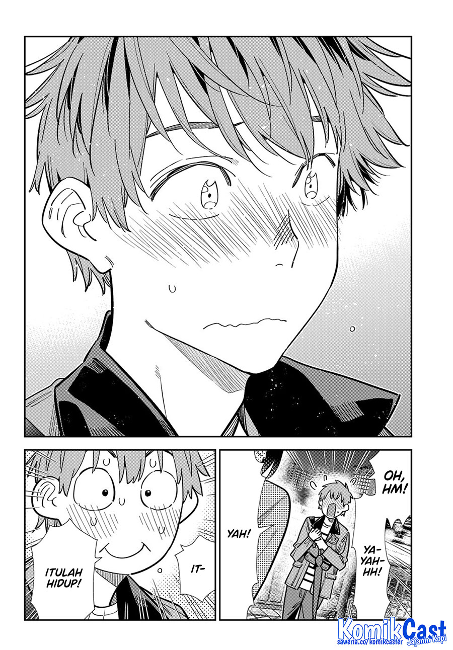 Kanojo, Okarishimasu Chapter 380 Gambar 15
