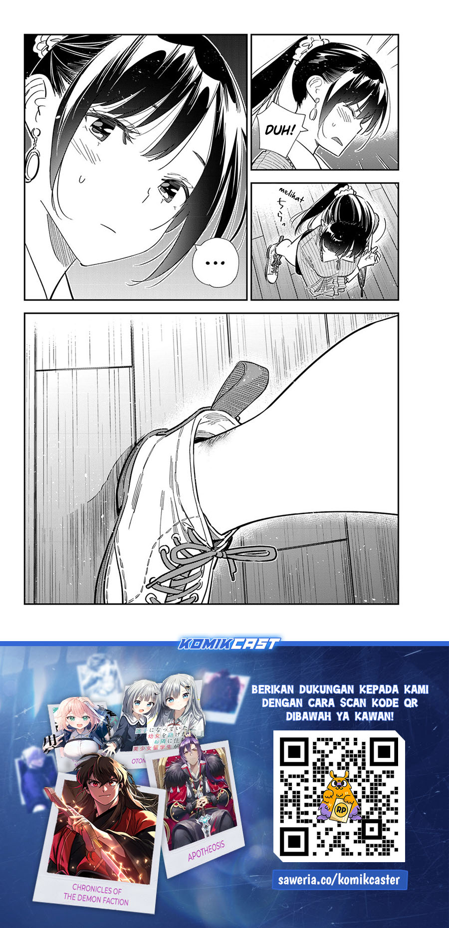 Kanojo, Okarishimasu Chapter 380 Gambar 19