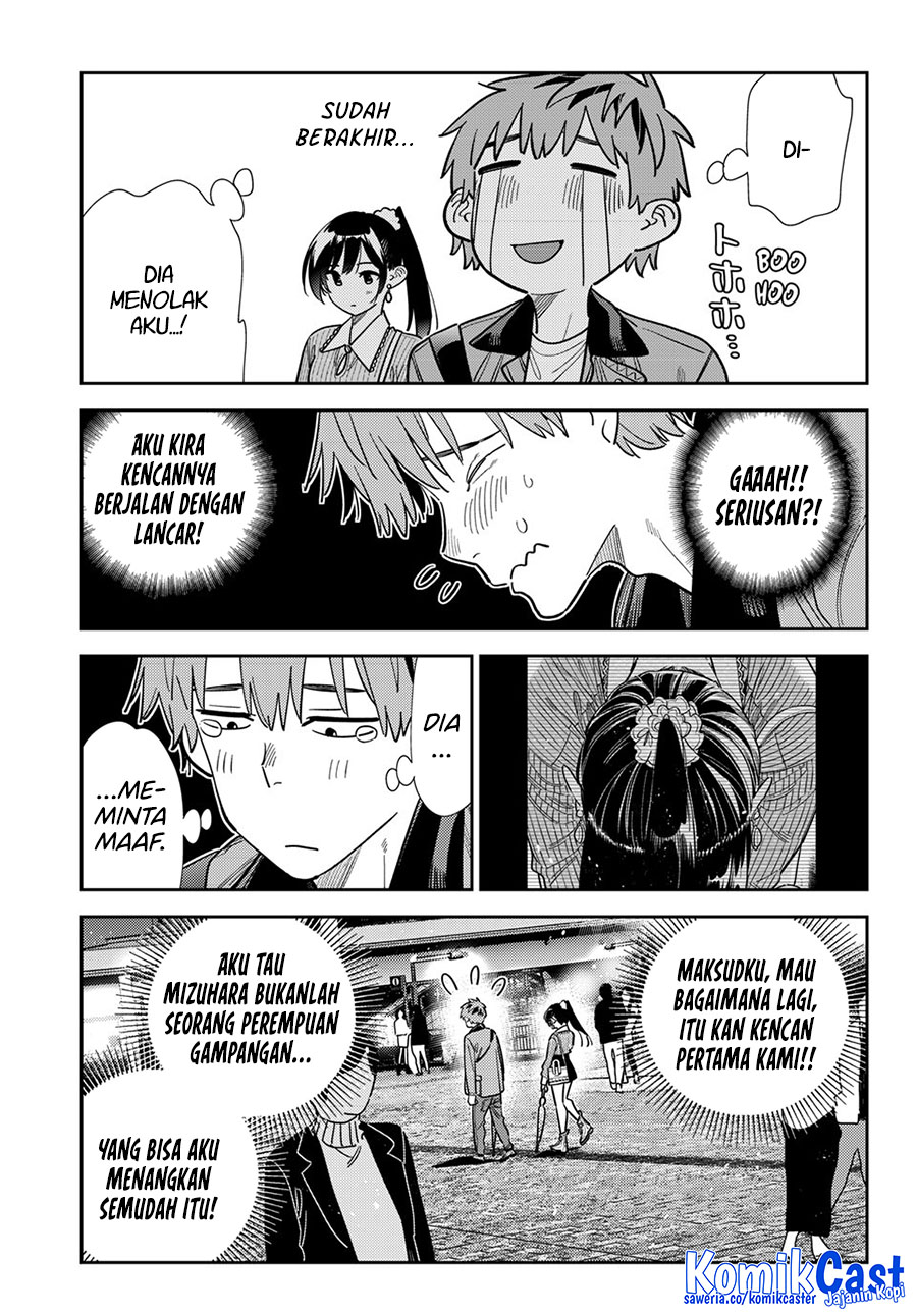 Kanojo, Okarishimasu Chapter 381 Gambar 4