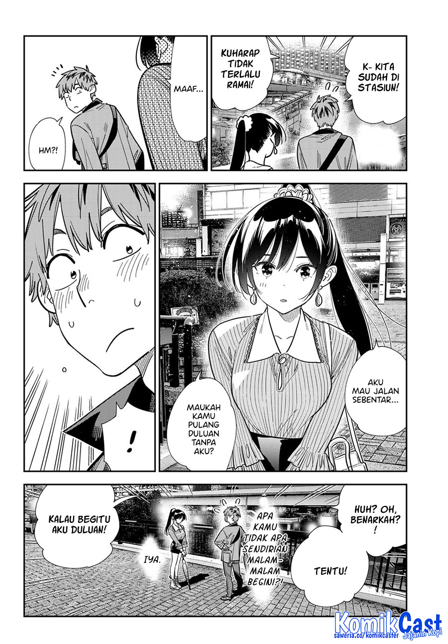 Kanojo, Okarishimasu Chapter 381 Gambar 7