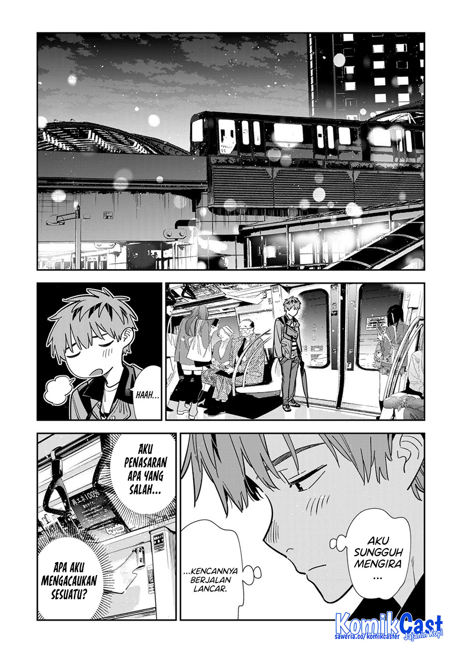 Kanojo, Okarishimasu Chapter 381 Gambar 12