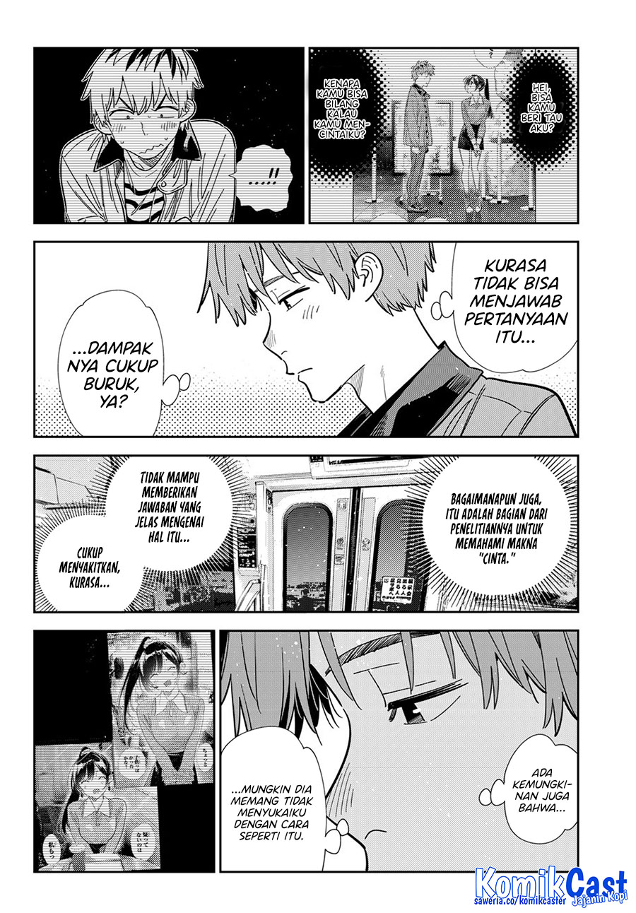 Kanojo, Okarishimasu Chapter 381 Gambar 13