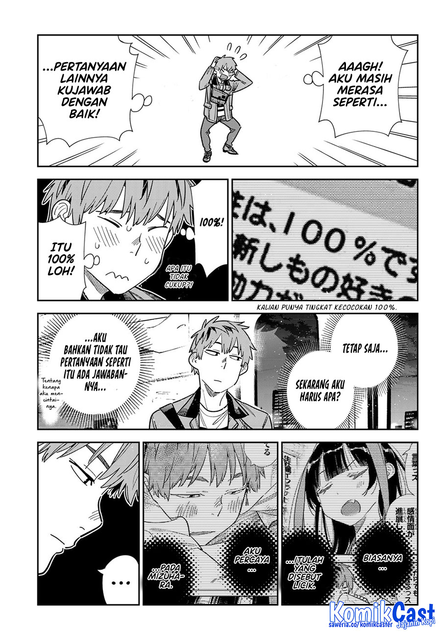 Kanojo, Okarishimasu Chapter 381 Gambar 14