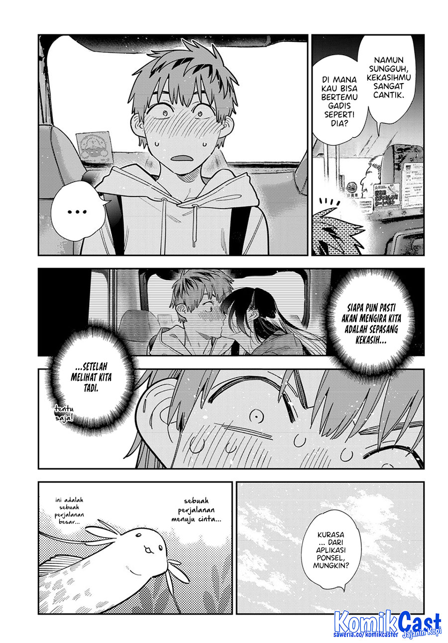 Kanojo, Okarishimasu Chapter 386 Gambar 9