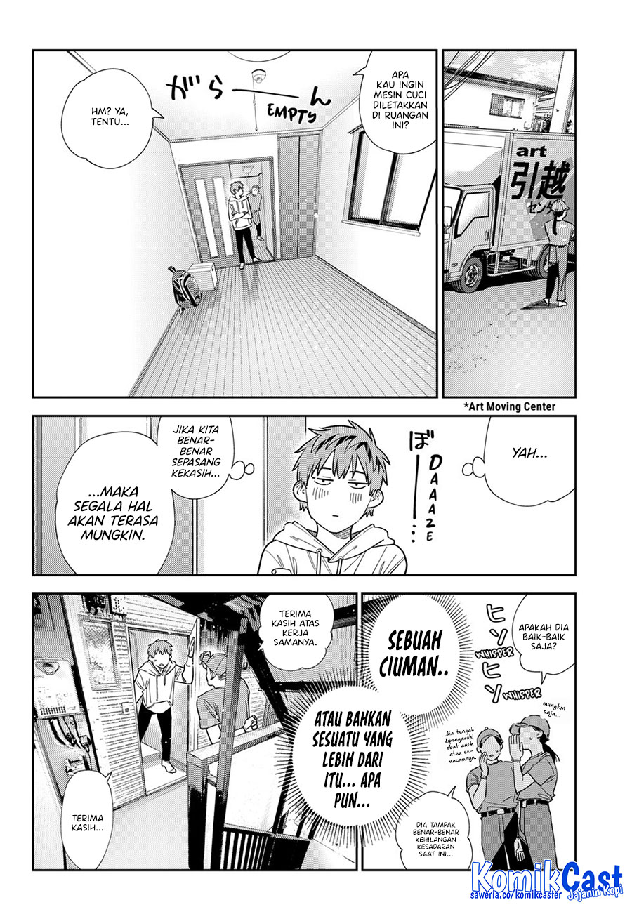 Kanojo, Okarishimasu Chapter 386 Gambar 10
