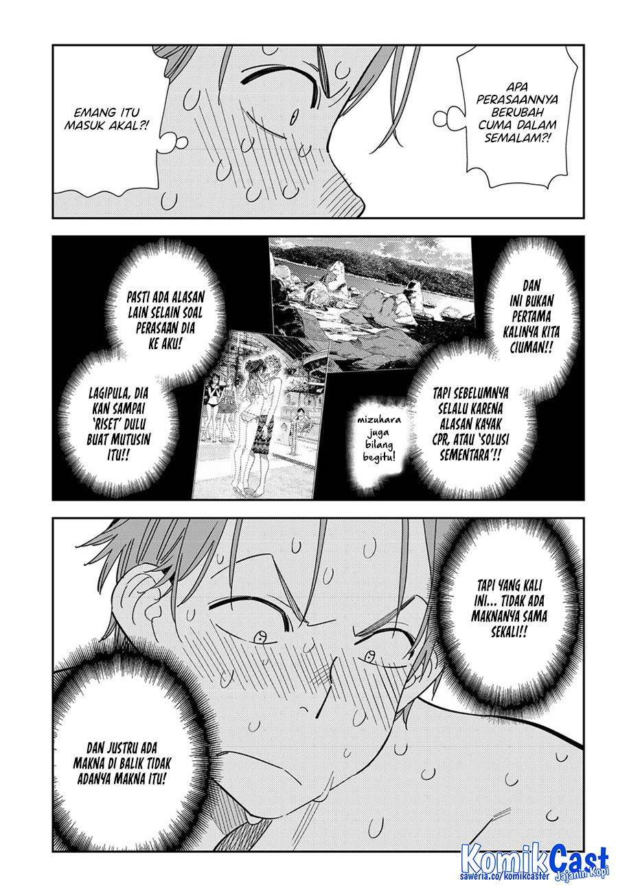 Kanojo, Okarishimasu Chapter 386 Gambar 13