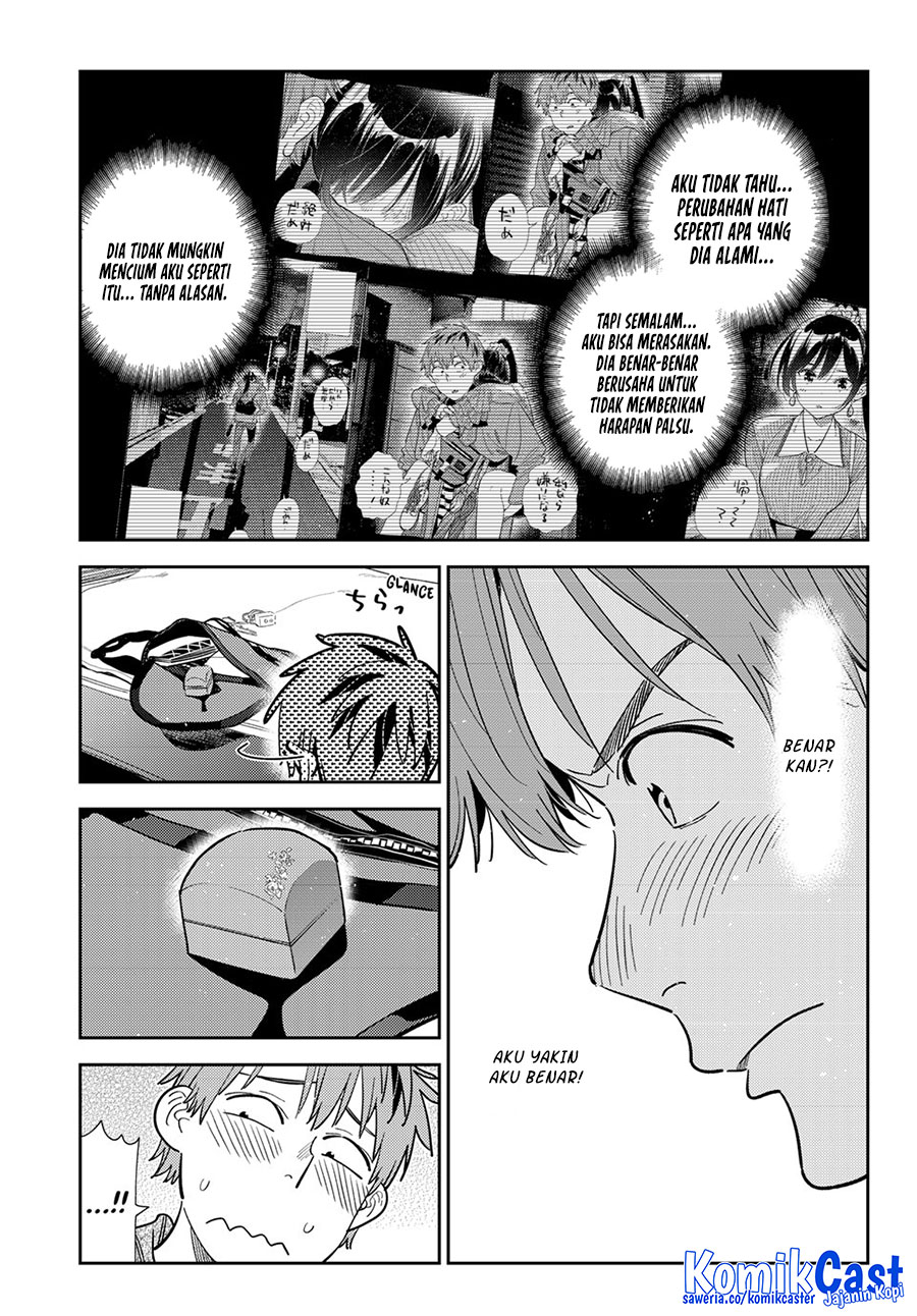 Kanojo, Okarishimasu Chapter 386 Gambar 15