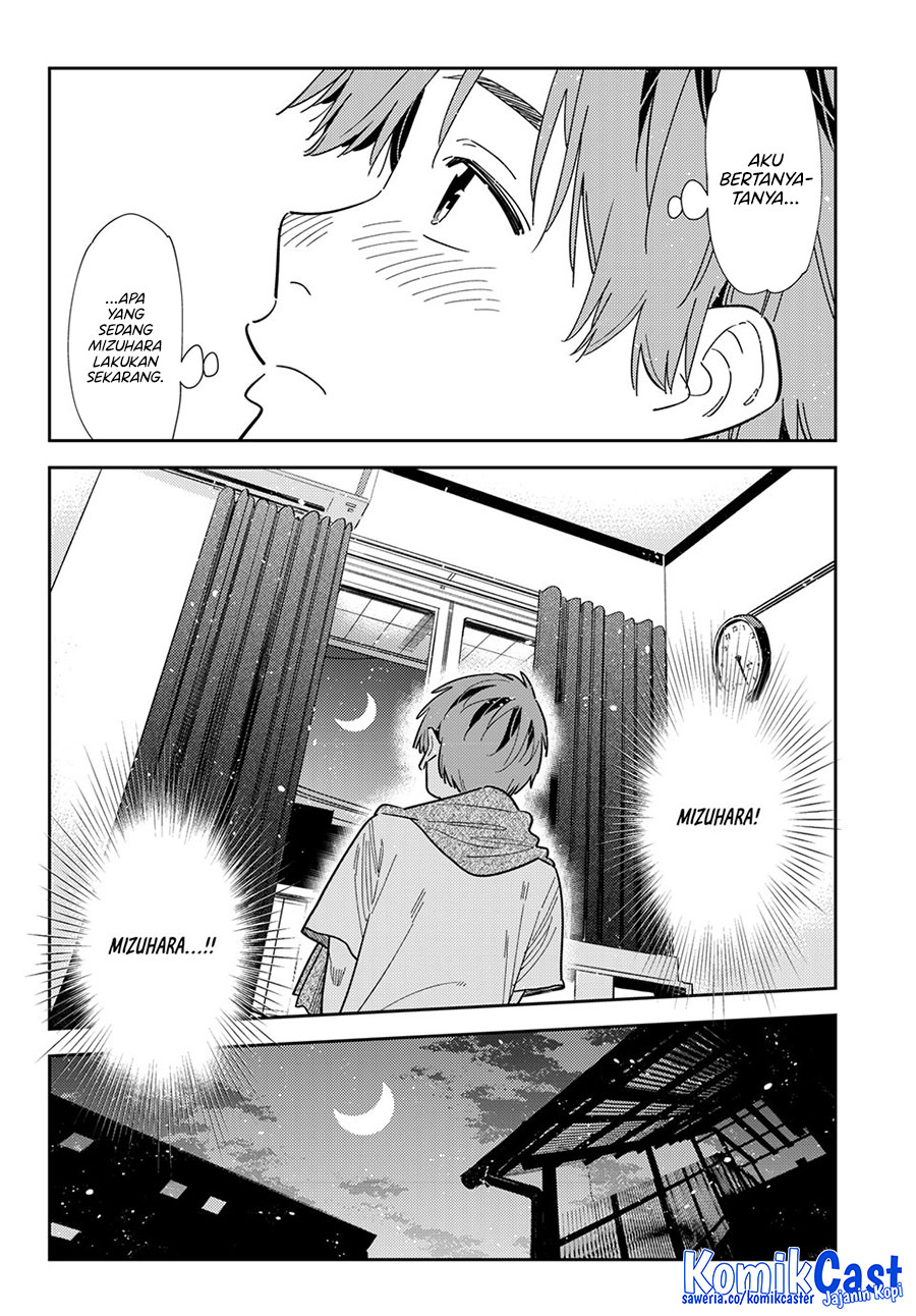 Kanojo, Okarishimasu Chapter 386 Gambar 16