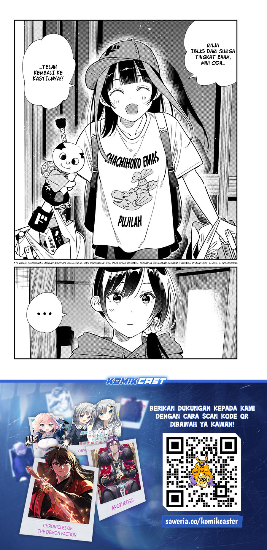 Kanojo, Okarishimasu Chapter 386 Gambar 20