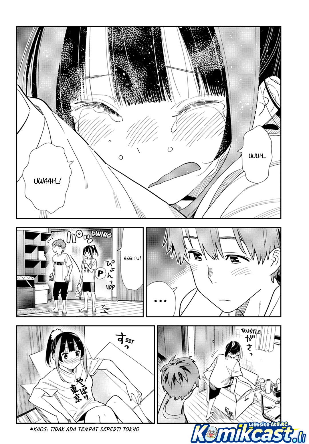 Kanojo, Okarishimasu Chapter 389 Gambar 4