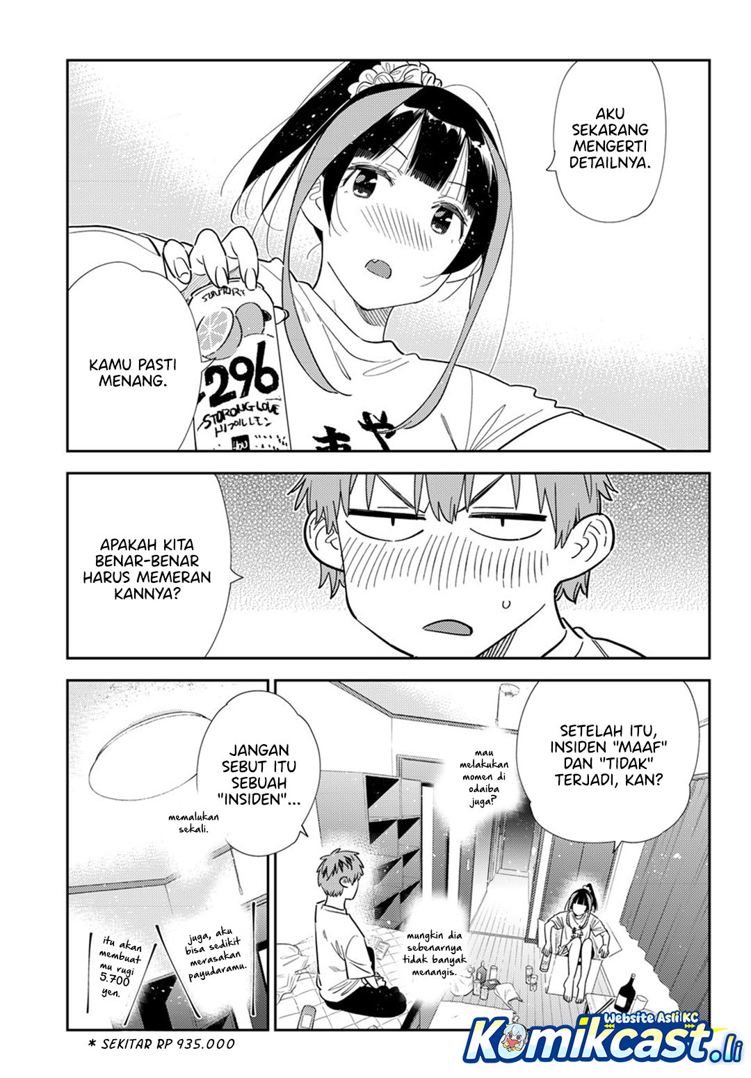 Kanojo, Okarishimasu Chapter 389 Gambar 5