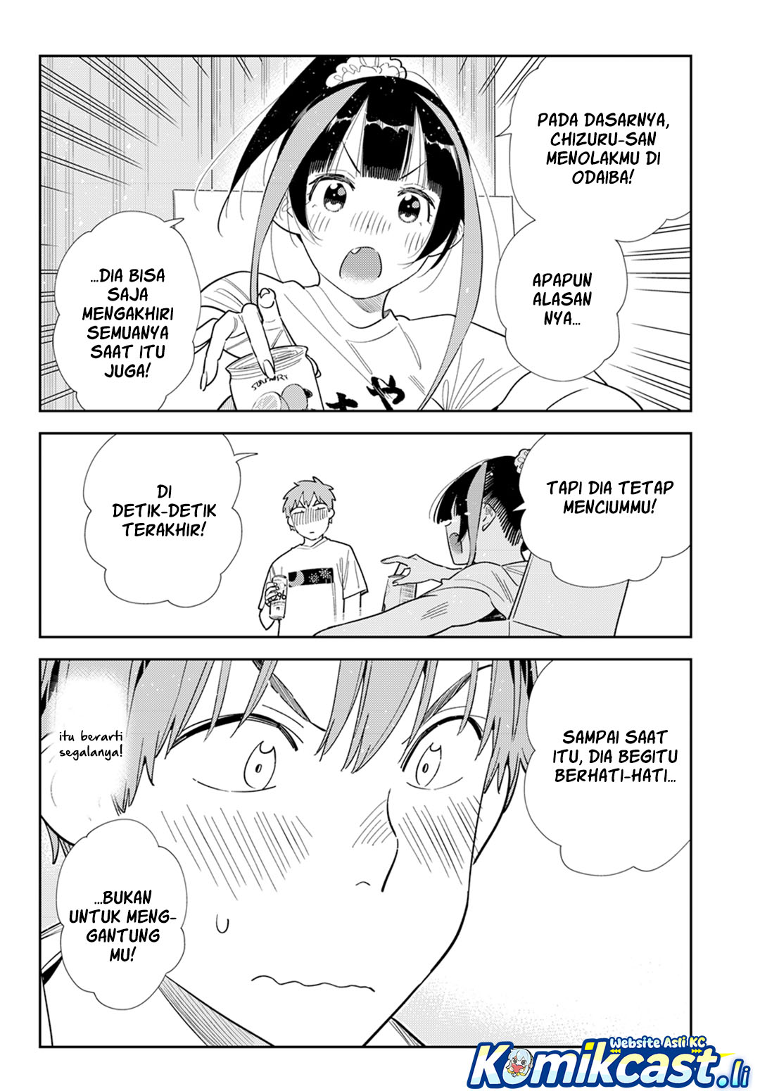 Kanojo, Okarishimasu Chapter 389 Gambar 6