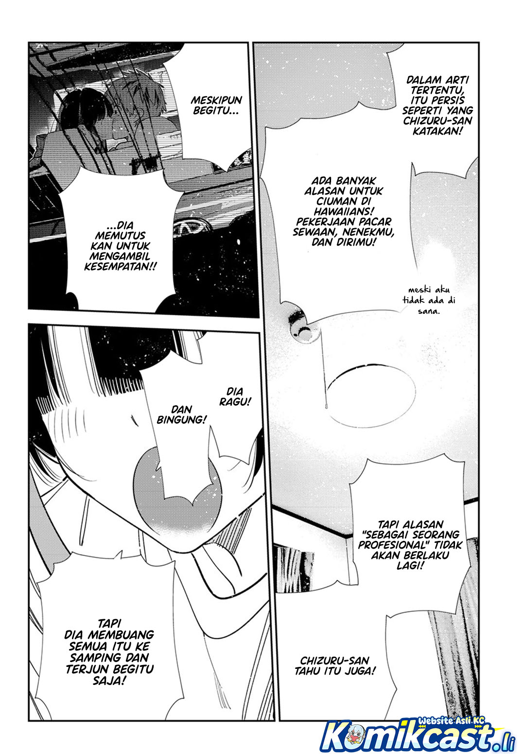 Kanojo, Okarishimasu Chapter 389 Gambar 14