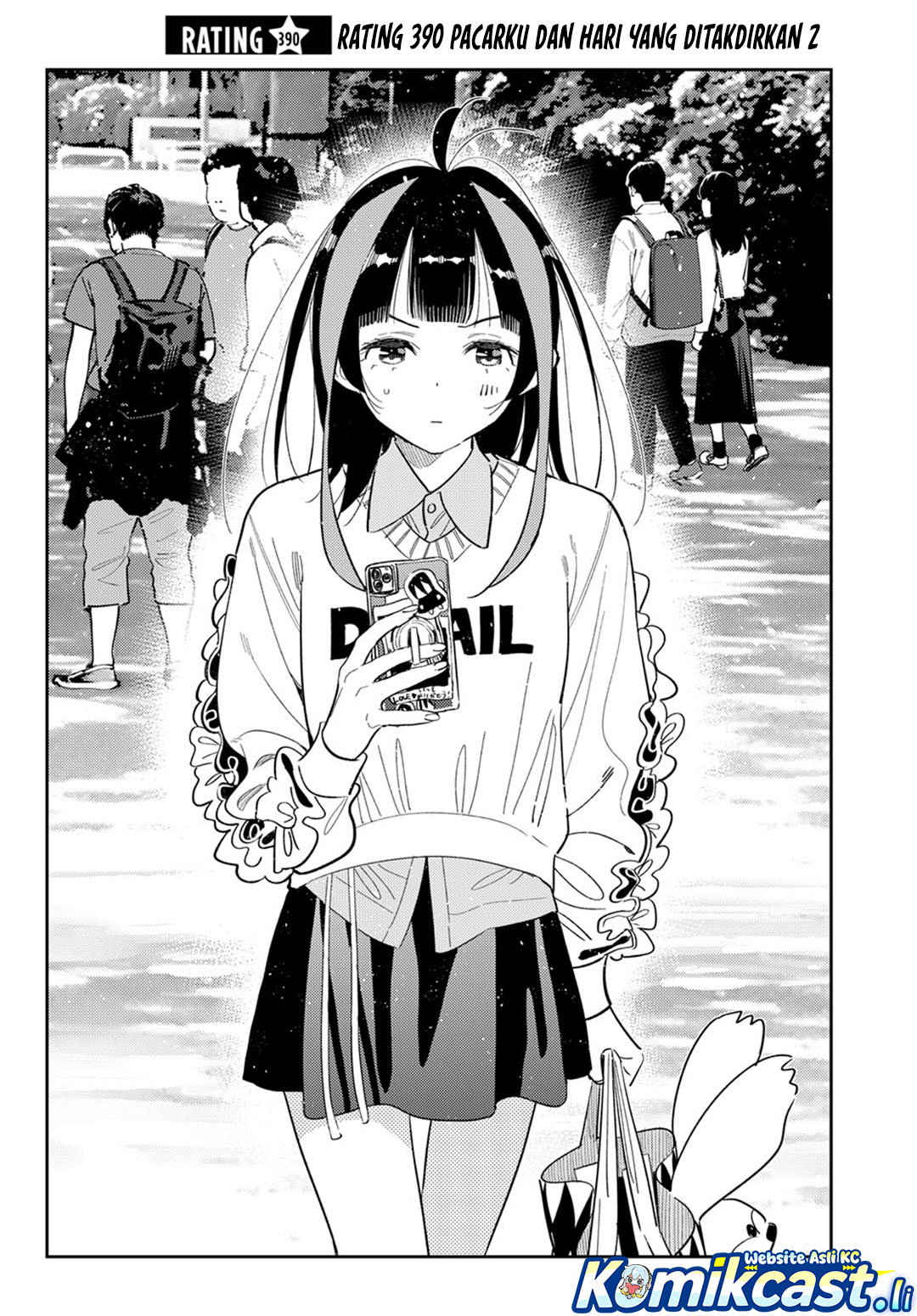 Kanojo, Okarishimasu Chapter 390 Gambar 3