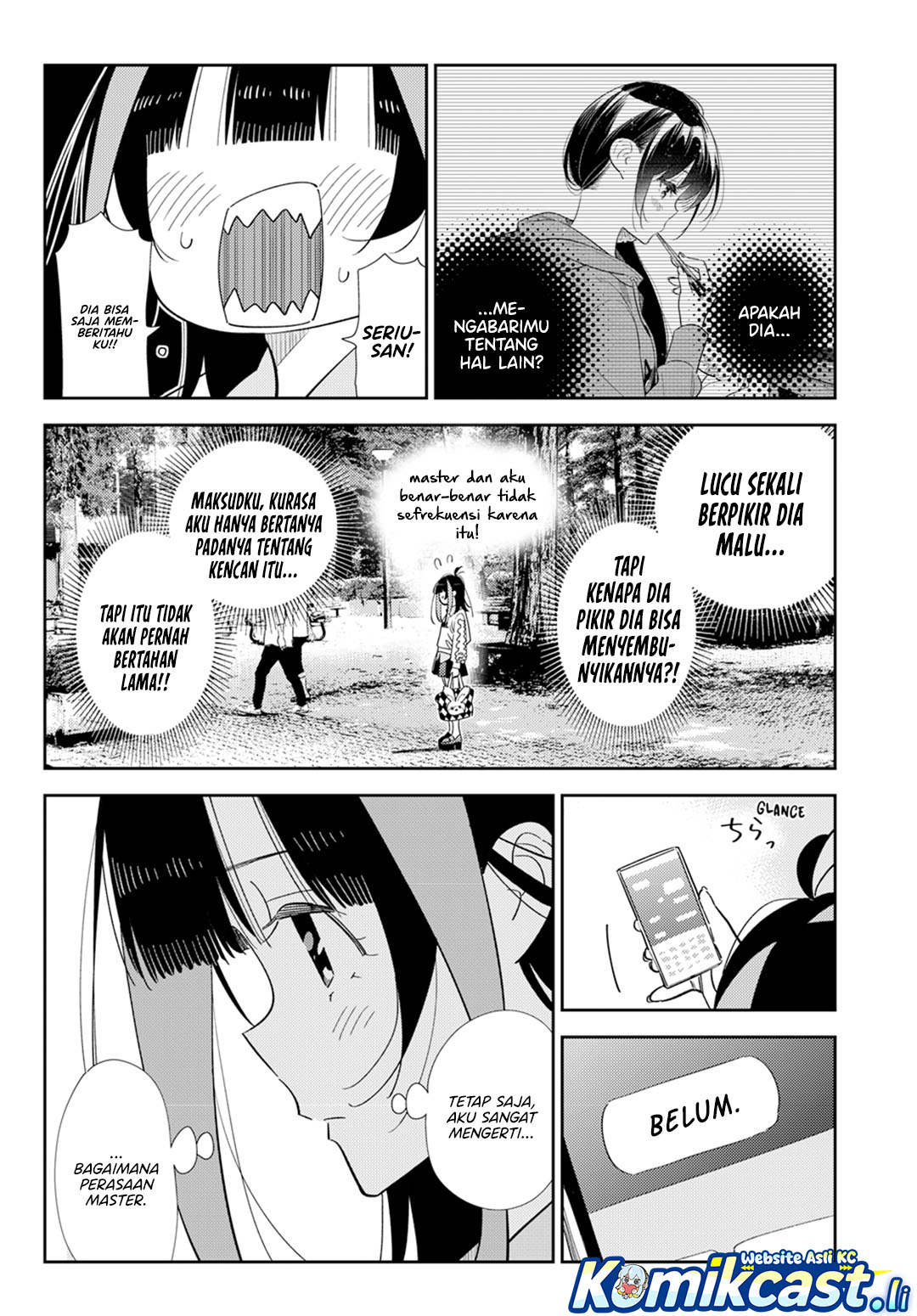 Kanojo, Okarishimasu Chapter 390 Gambar 5
