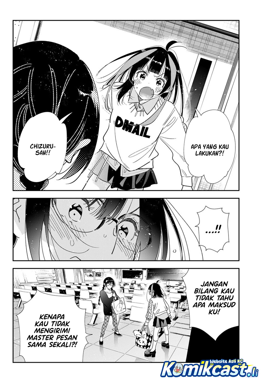 Kanojo, Okarishimasu Chapter 390 Gambar 11