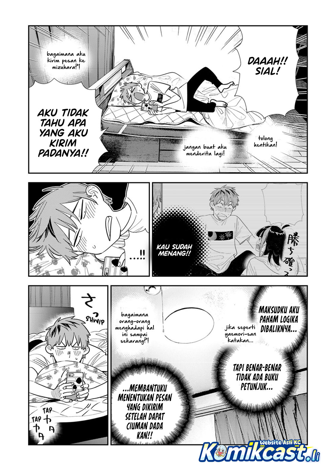 Kanojo, Okarishimasu Chapter 391 Gambar 4