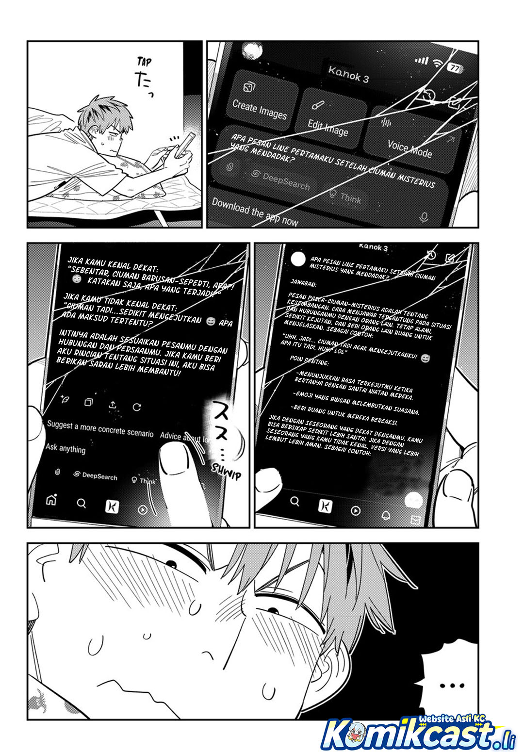 Kanojo, Okarishimasu Chapter 391 Gambar 5