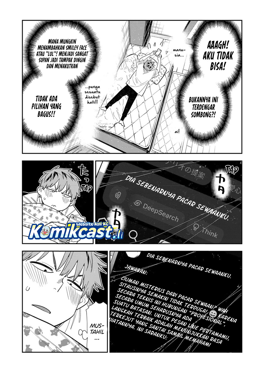 Kanojo, Okarishimasu Chapter 391 Gambar 6