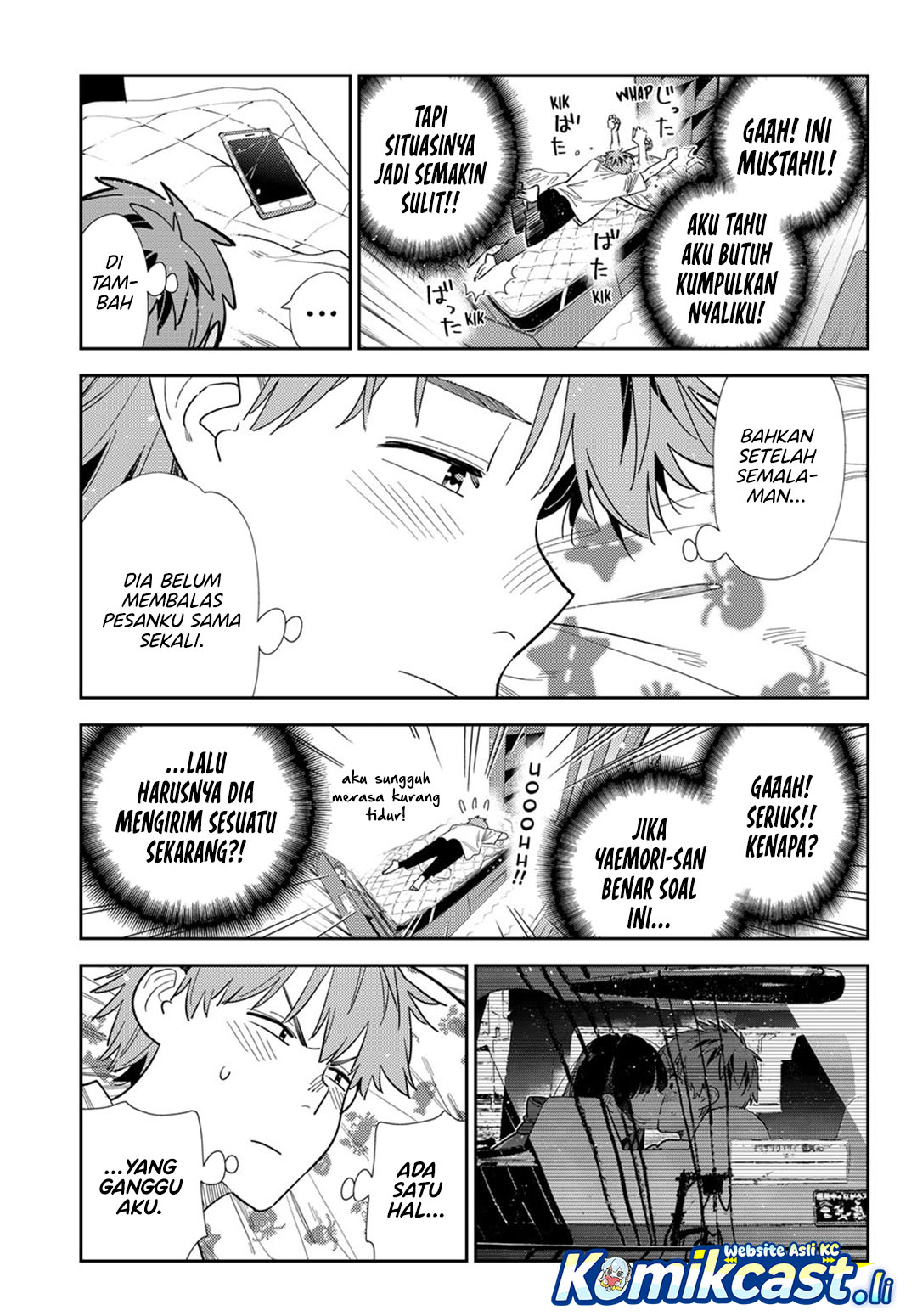 Kanojo, Okarishimasu Chapter 391 Gambar 8