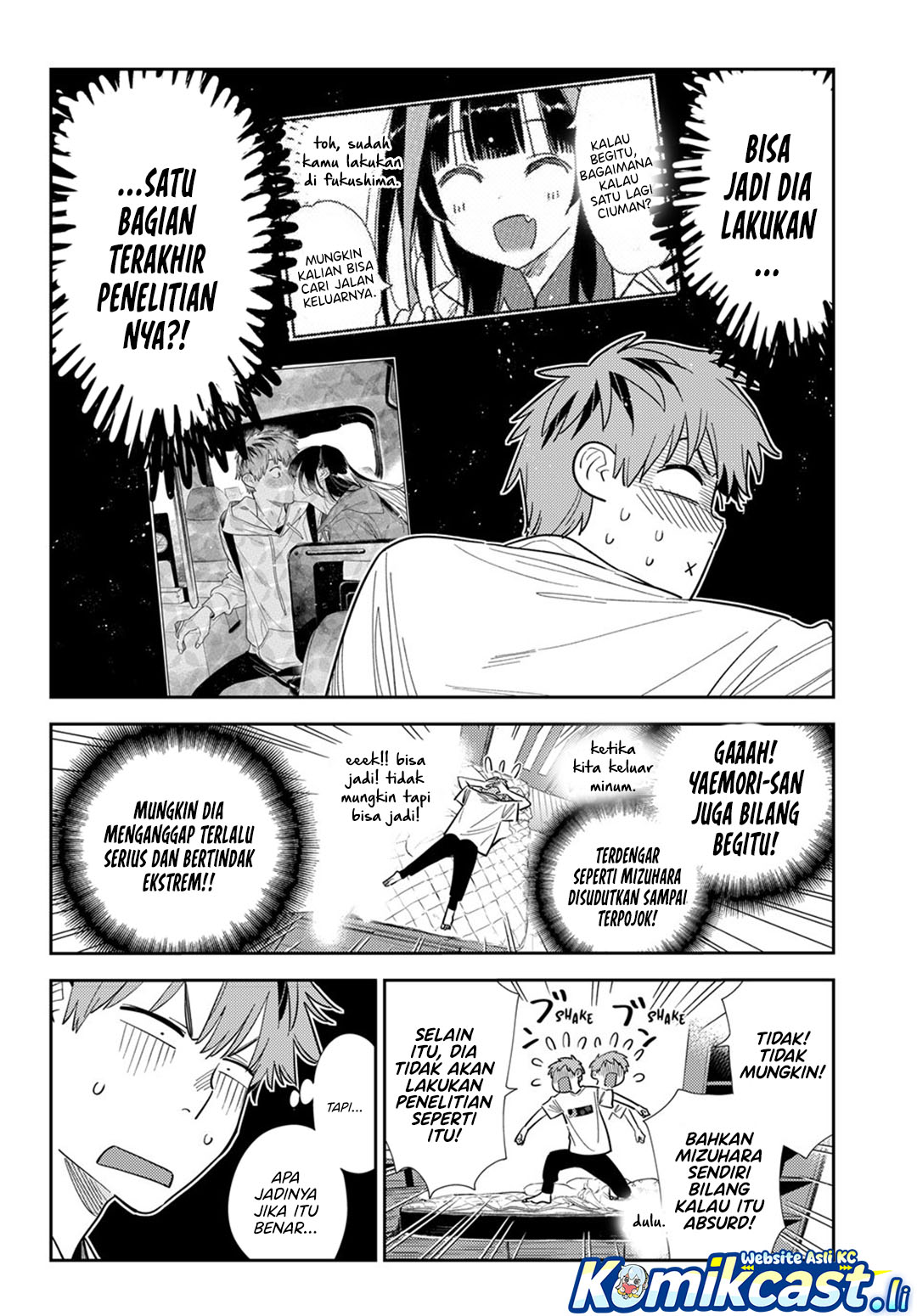 Kanojo, Okarishimasu Chapter 391 Gambar 9