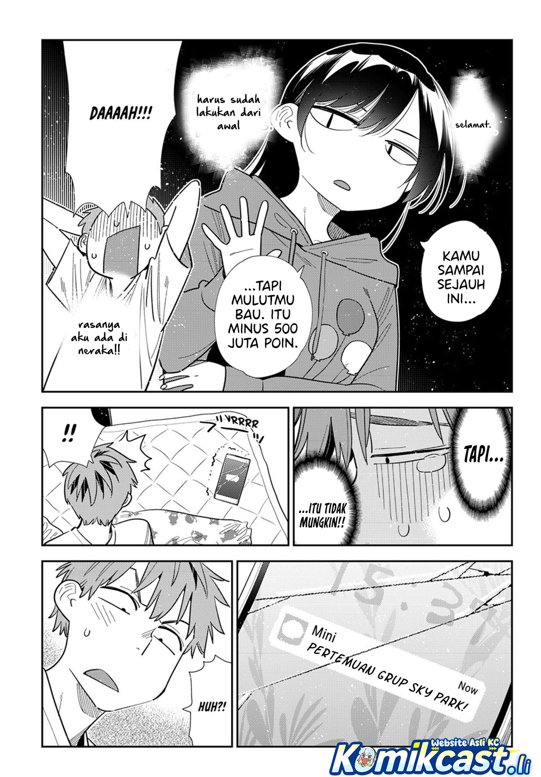 Kanojo, Okarishimasu Chapter 391 Gambar 10