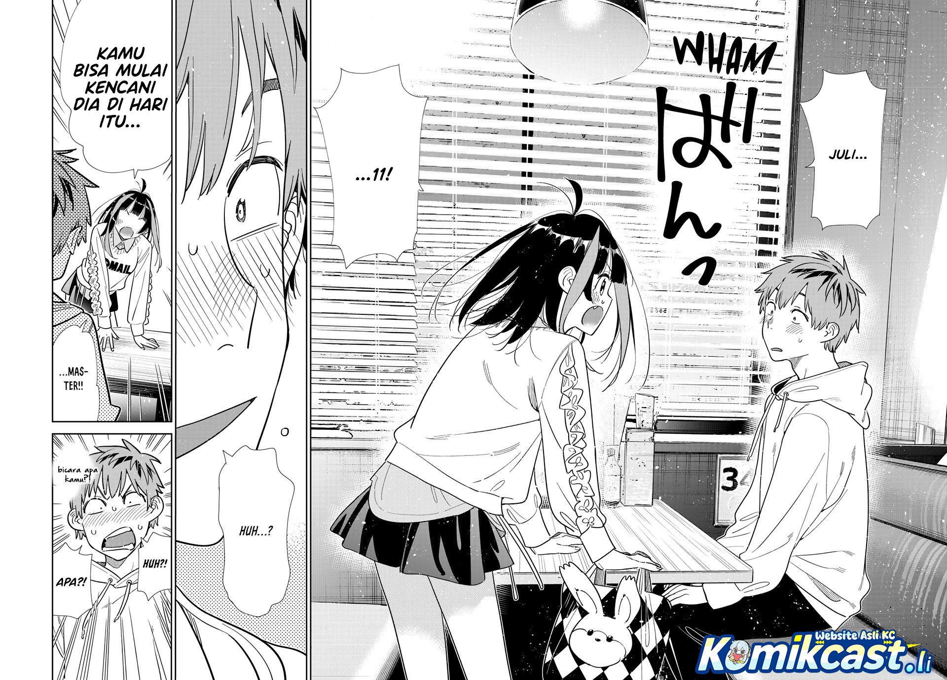 Kanojo, Okarishimasu Chapter 391 Gambar 13