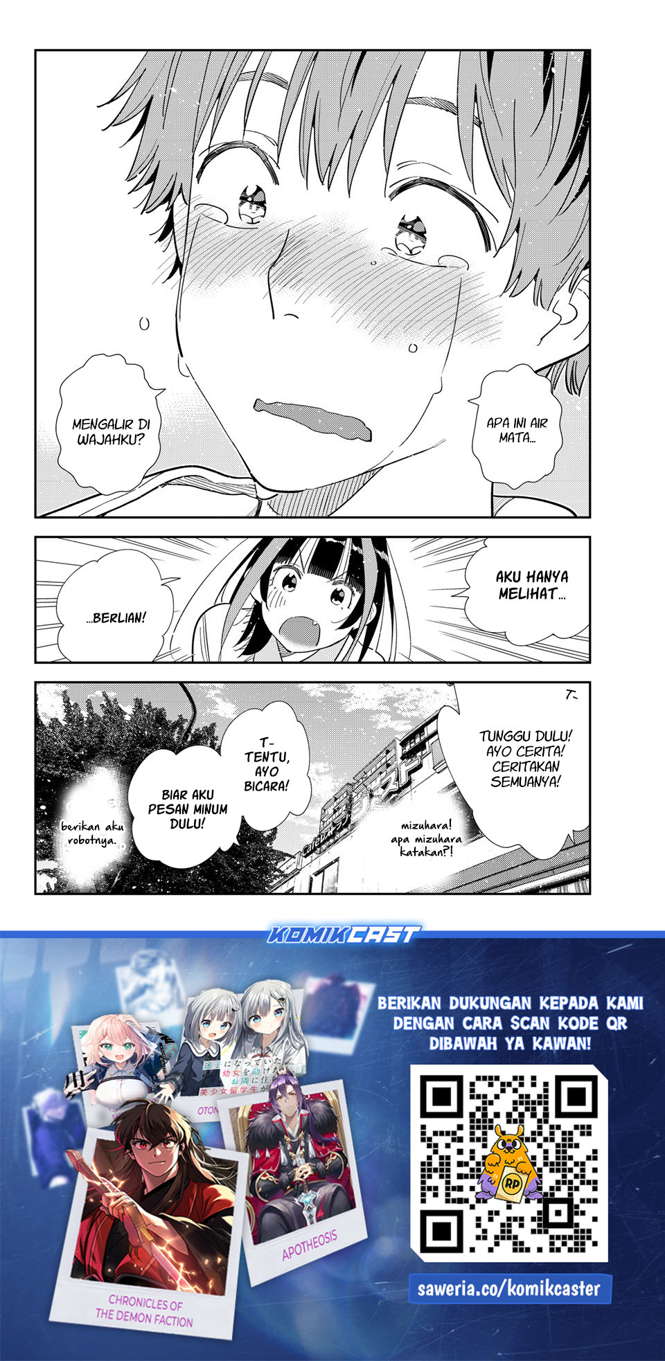 Kanojo, Okarishimasu Chapter 391 Gambar 19