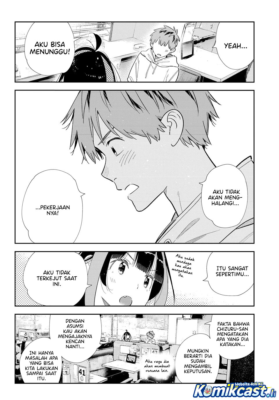 Kanojo, Okarishimasu Chapter 392 Gambar 5