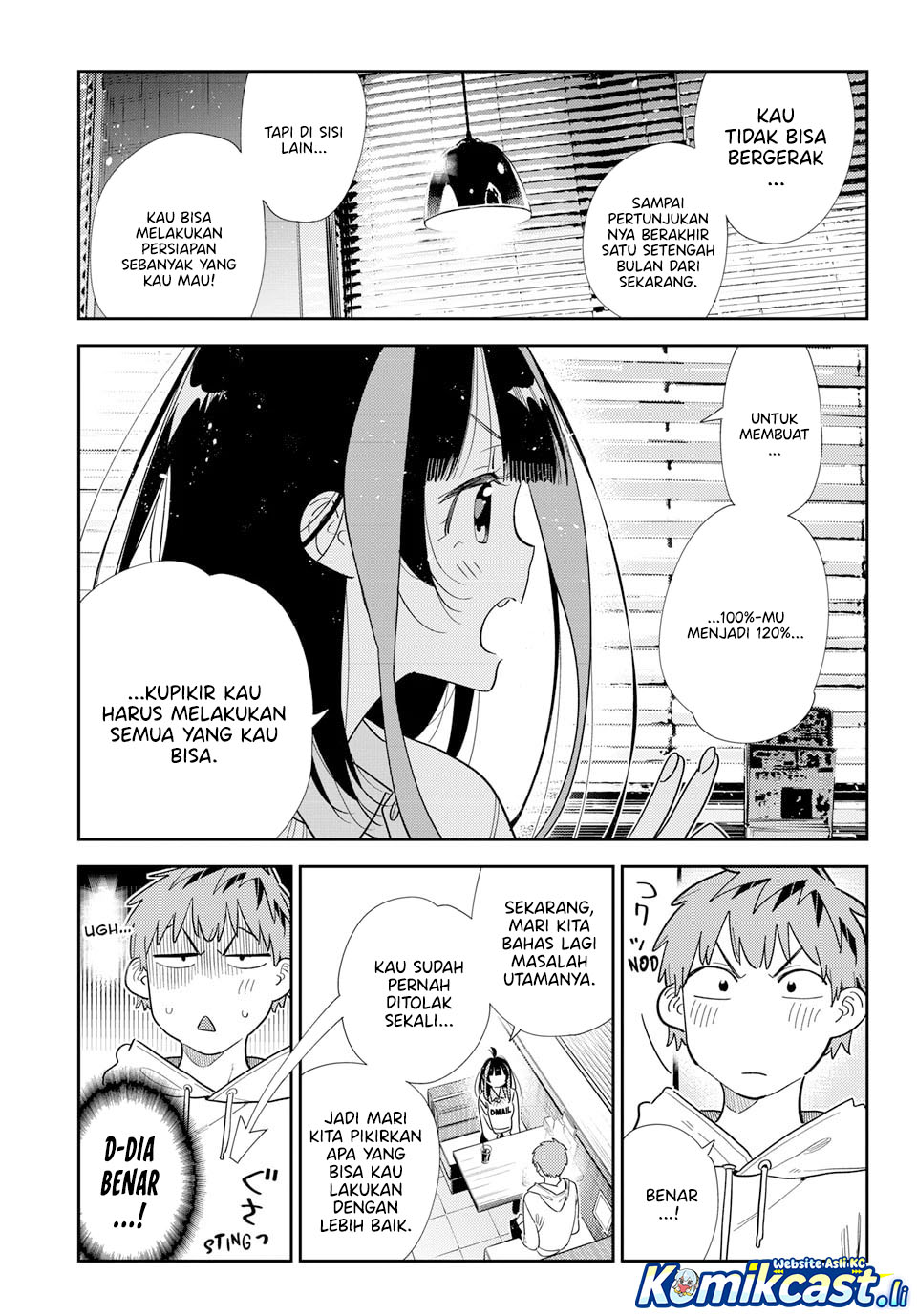 Kanojo, Okarishimasu Chapter 392 Gambar 6