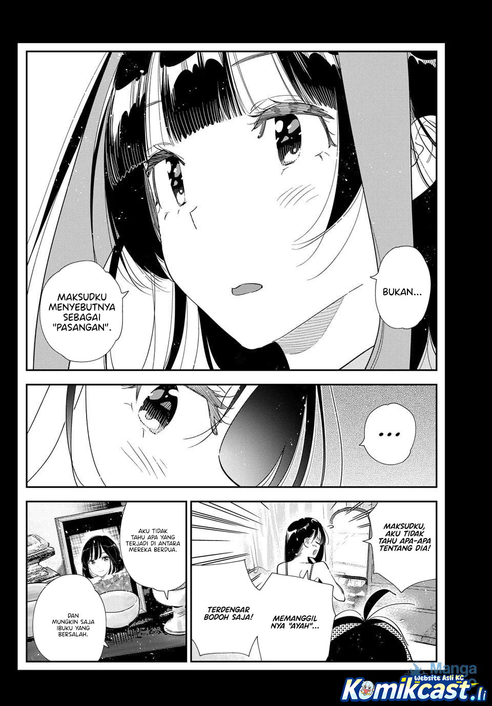 Kanojo, Okarishimasu Chapter 392 Gambar 13