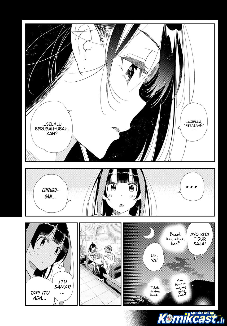 Kanojo, Okarishimasu Chapter 392 Gambar 14