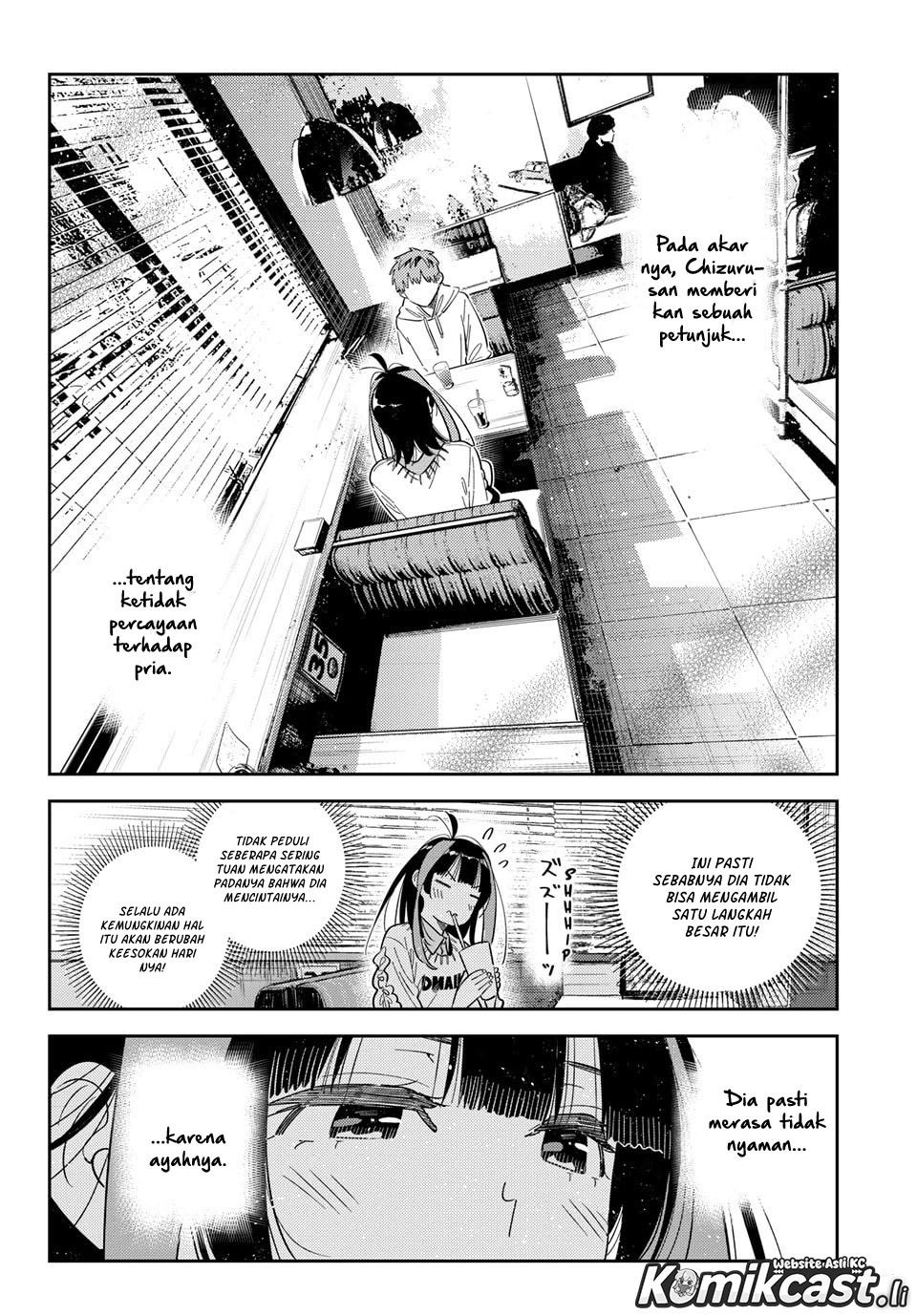 Kanojo, Okarishimasu Chapter 392 Gambar 15