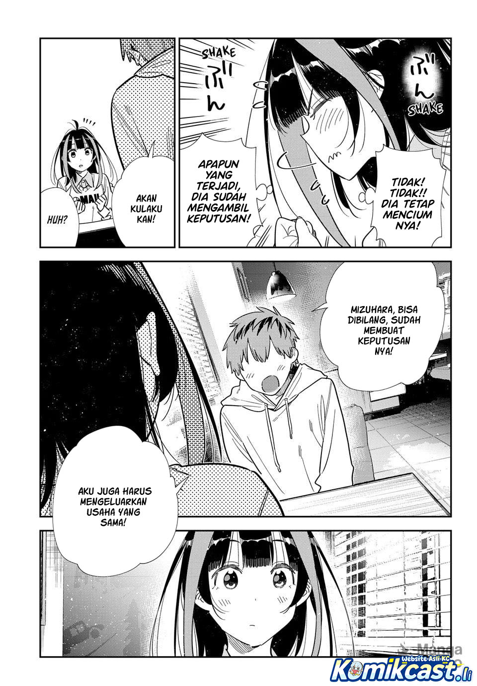 Kanojo, Okarishimasu Chapter 392 Gambar 16