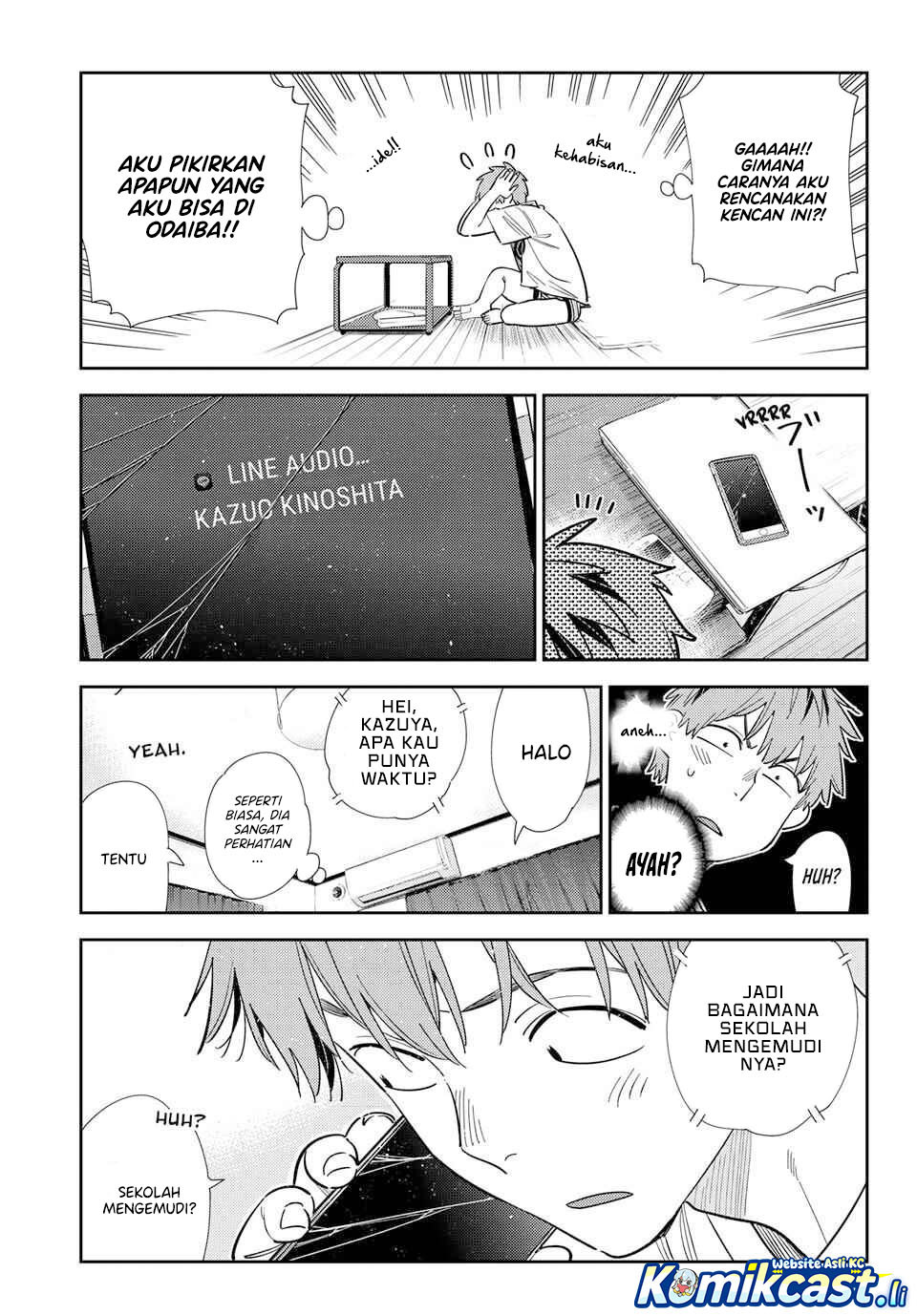 Kanojo, Okarishimasu Chapter 393 Gambar 15