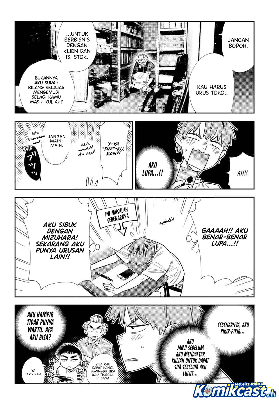 Kanojo, Okarishimasu Chapter 393 Gambar 16