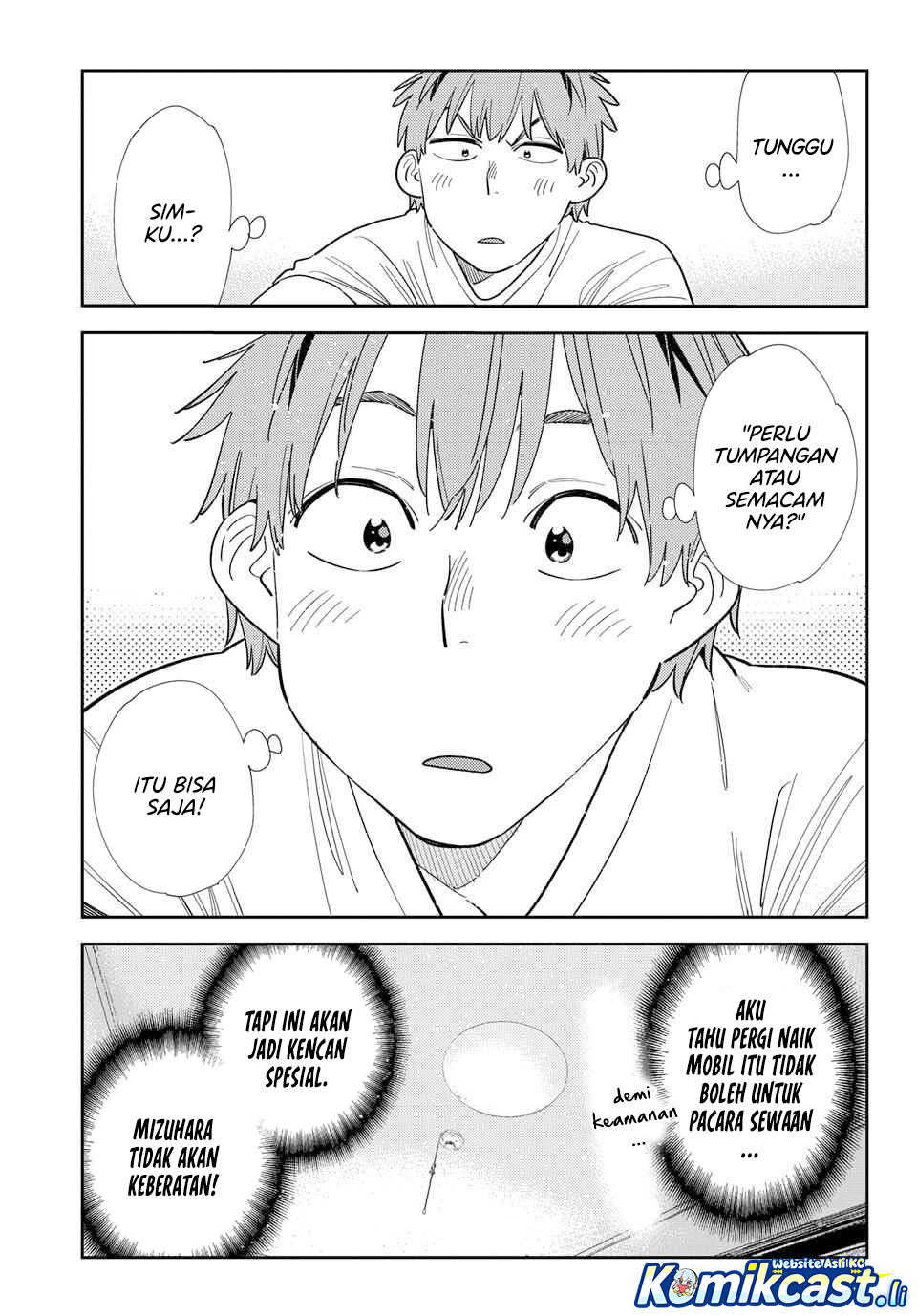 Kanojo, Okarishimasu Chapter 393 Gambar 17