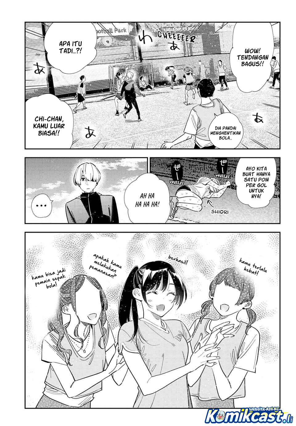 Kanojo, Okarishimasu Chapter 394 Gambar 16