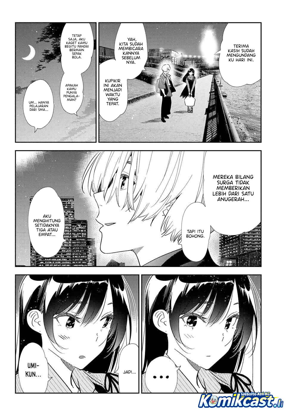 Kanojo, Okarishimasu Chapter 394 Gambar 19