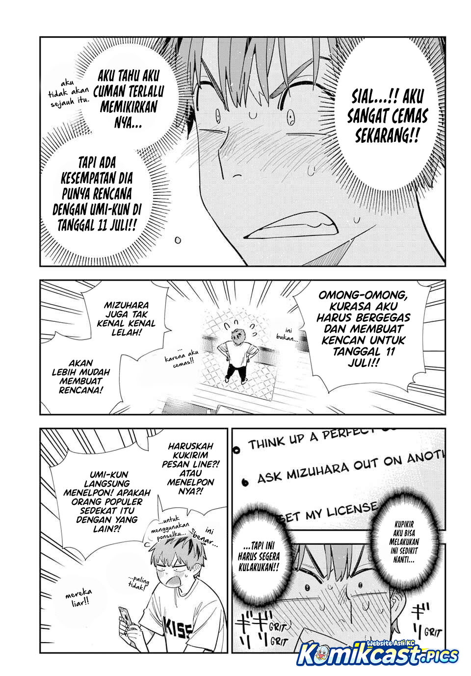 Kanojo, Okarishimasu Chapter 396 Gambar 14