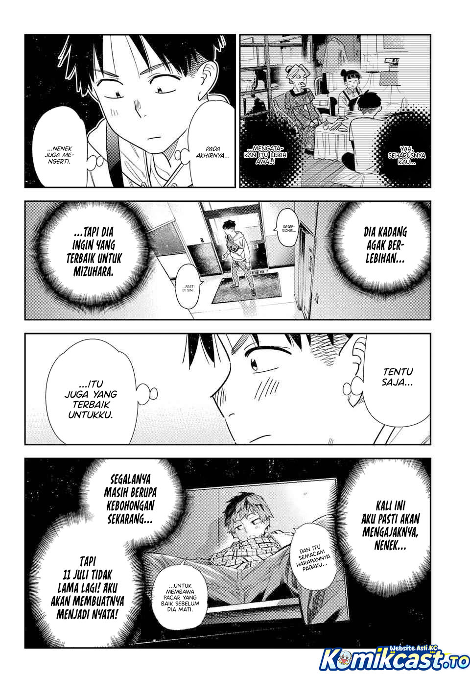 Kanojo, Okarishimasu Chapter 399 Gambar 20