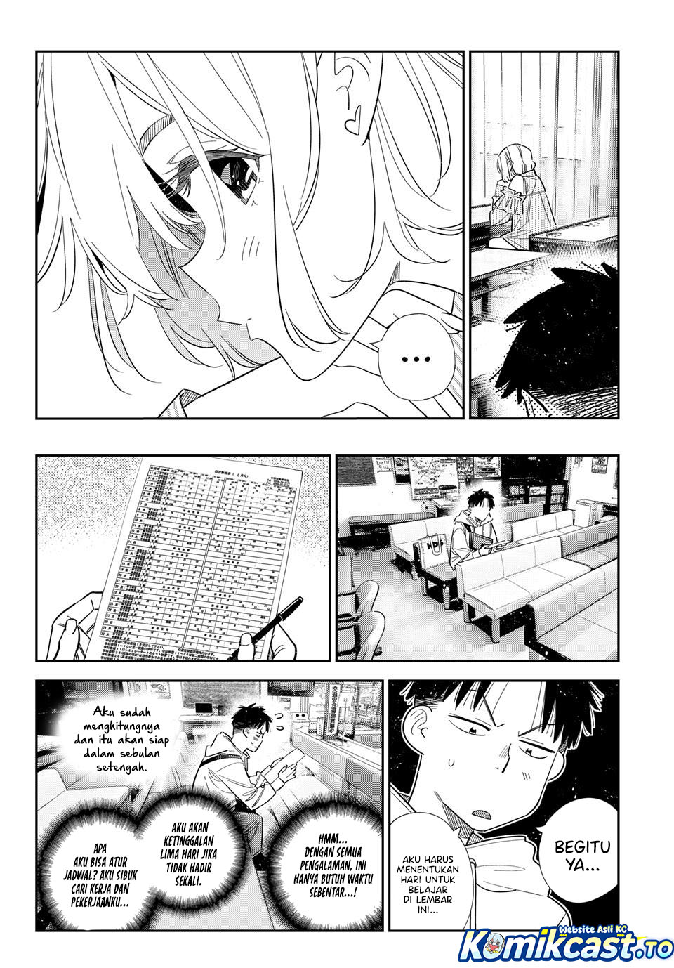 Kanojo, Okarishimasu Chapter 400 Gambar 13