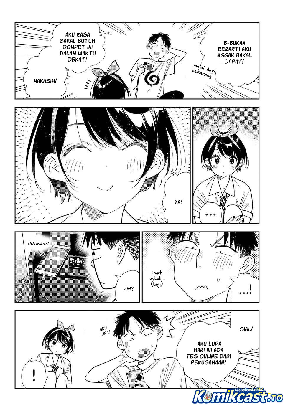 Kanojo, Okarishimasu Chapter 402 Gambar 9