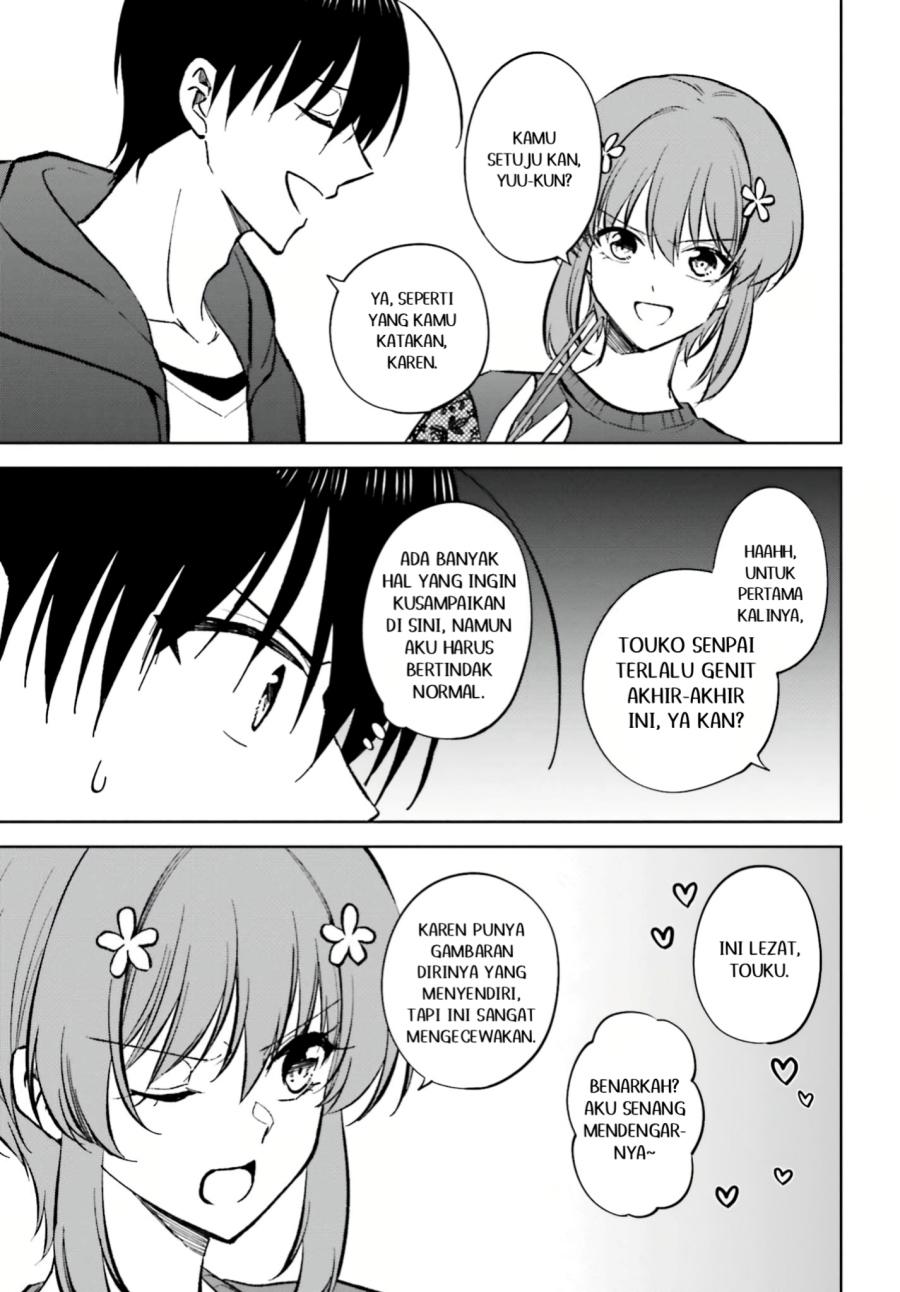 Kanojo ga Senpai ni NTR-reta no de, Senpai no Kanojo wo NTR-masu Chapter 11.1 Gambar 6