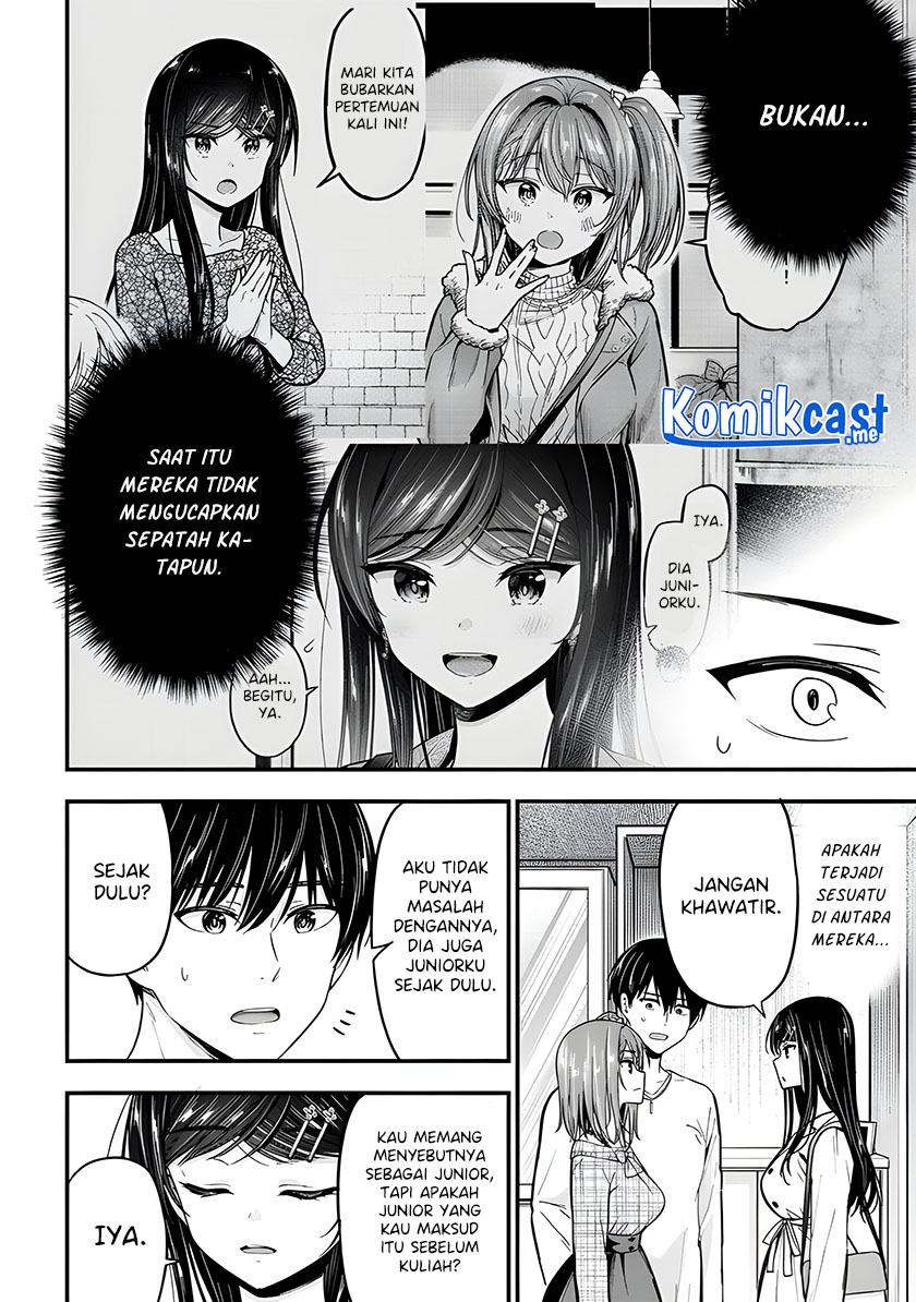 Kanojo ni Uwaki Sareteita Ore ga Koakuma na Kouhai ni Natsukarete Imasu Chapter 08 Gambar 10