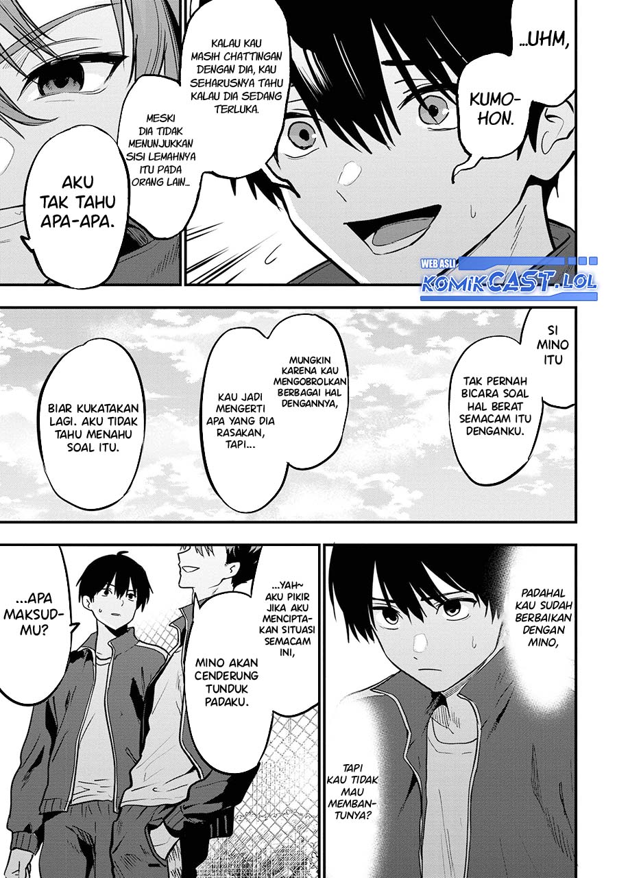 Kanojo ni Uwaki Sareteita Ore ga Koakuma na Kouhai ni Natsukarete Imasu Chapter 22 Gambar 14