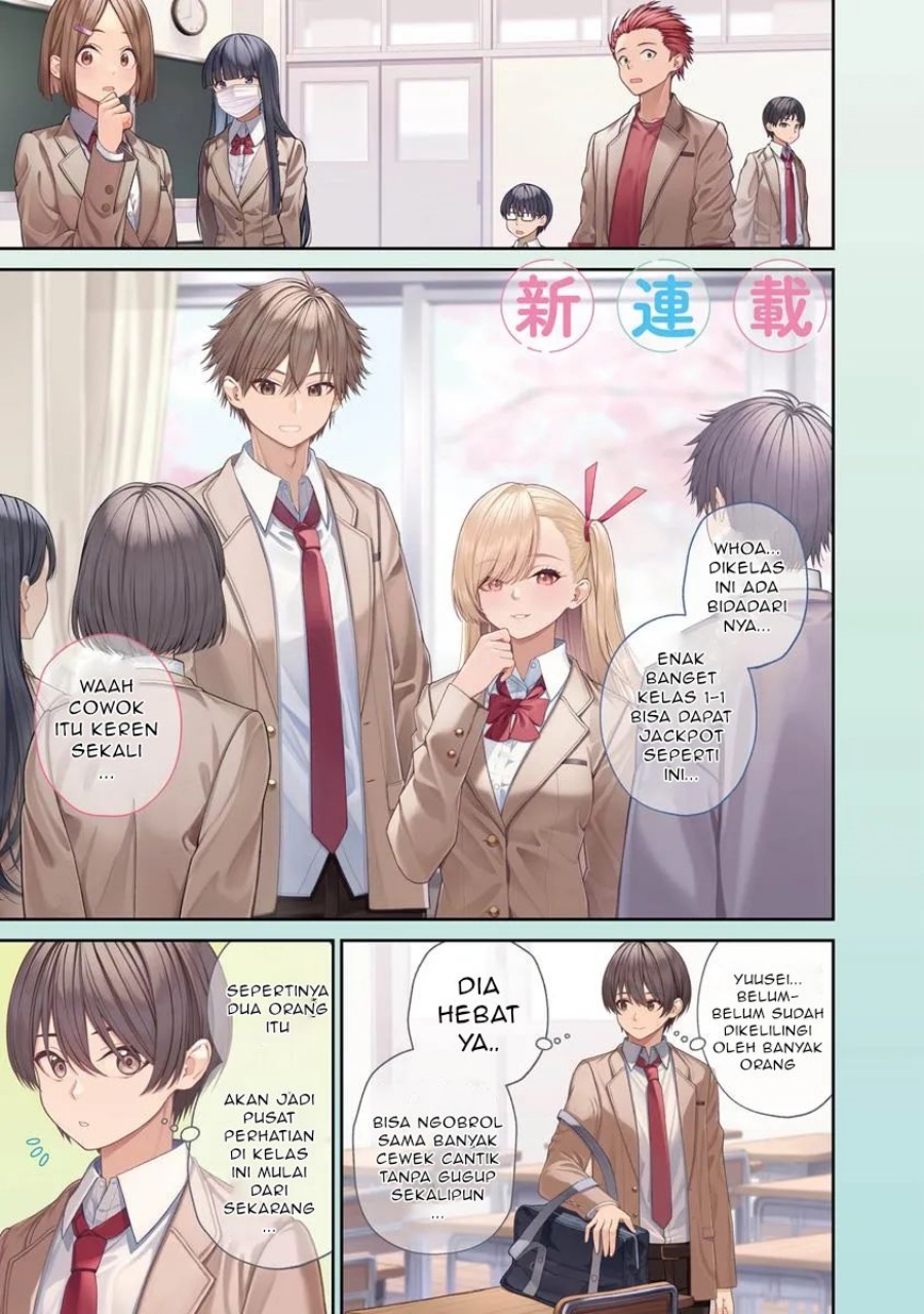 Kanojo ni shitai Joshi Ichii, no Tonari de Mitsuketa Amari-chan Chapter 01 Gambar 2