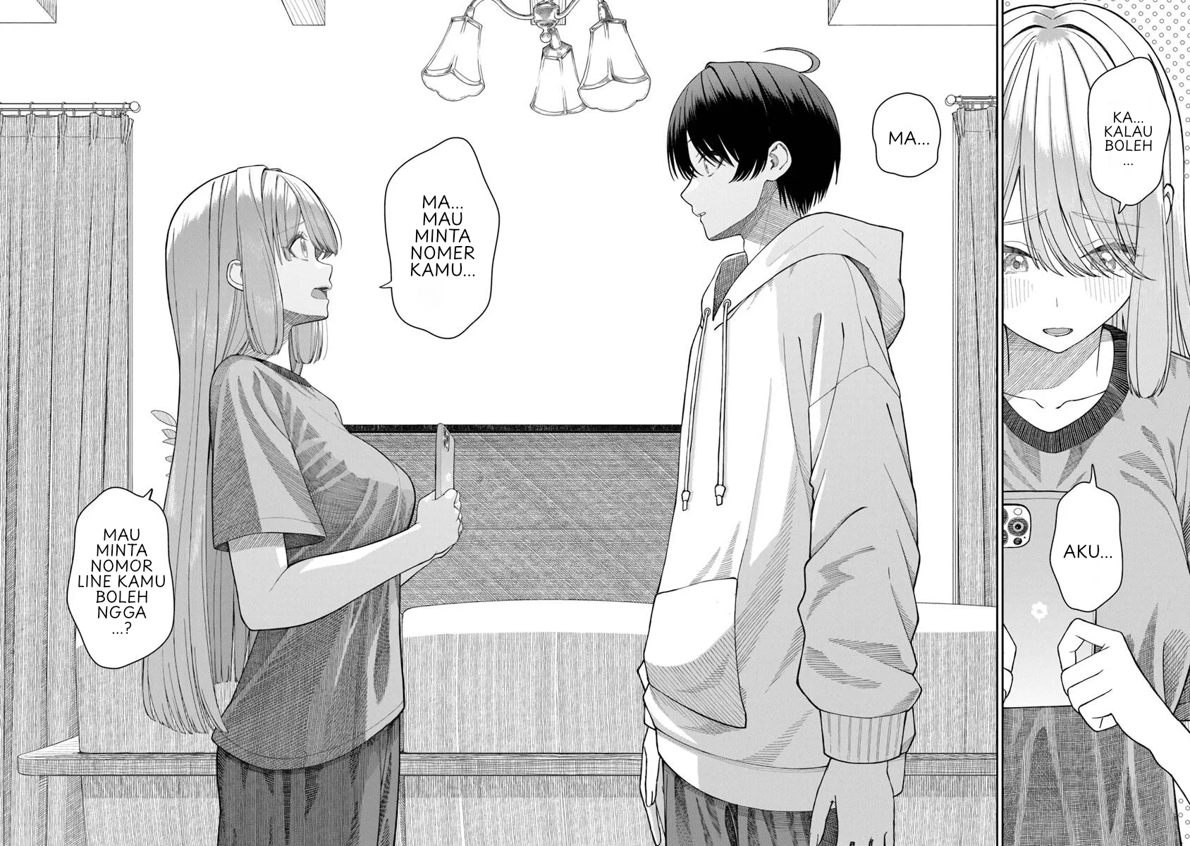 Kanojo ni shitai Joshi Ichii, no Tonari de Mitsuketa Amari-chan Chapter 04.2 Gambar 8
